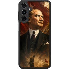 BG AKSESUAR Samsung Galaxy A16 Uyumlu Asker Desenli Kamera Korumalı Darbelere Dayanıklı Kılıf