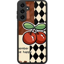 BG AKSESUAR Samsung Galaxy A16 Uyumlu Mutluluk Desenli Kamera Korumalı Darbelere Dayanıklı Kılıf