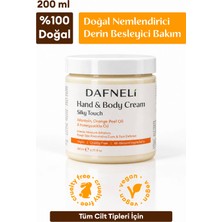 Dafneli %100 Doğal El & Vücut Kremi (Body Butter) Yoğun Nemlendirici ve Besleyici  200 ml