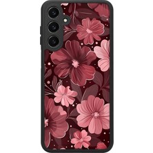 BG AKSESUAR Samsung Galaxy A16 Uyumlu Pembeçiçekler Desenli Kamera Korumalı Darbelere Dayanıklı Kılıf