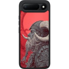 BG AKSESUAR Tecno Spark 50 5g Uyumlu Viking Desenli Kamera Korumalı Darbelere Dayanıklı Kılıf