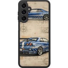BG AKSESUAR Samsung Galaxy A16 Uyumlu Paulwalker Desenli Kamera Korumalı Darbelere Dayanıklı Kılıf