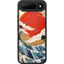 BG AKSESUAR Tecno Spark 50 5g Uyumlu Japon Desenli Kamera Korumalı Darbelere Dayanıklı Kılıf