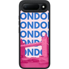 BG AKSESUAR Tecno Spark 50 5g Uyumlu London Desenli Kamera Korumalı Darbelere Dayanıklı Kılıf