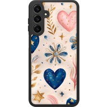 BG AKSESUAR Samsung Galaxy A16 Uyumlu Kalp Desenli Kamera Korumalı Darbelere Dayanıklı Kılıf