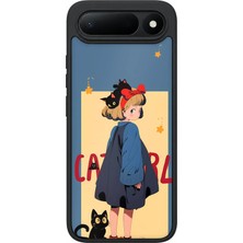 BG AKSESUAR Tecno Spark 50 5g Uyumlu Siyahkedi Desenli Kamera Korumalı Darbelere Dayanıklı Kılıf