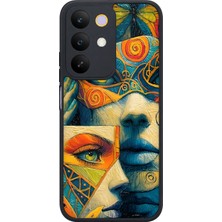 BG AKSESUAR Realme C85 5g Uyumlu Maske Desenli Kamera Korumalı Darbelere Dayanıklı Kılıf