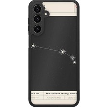 BG AKSESUAR Samsung Galaxy A16 Uyumlu Aries Desenli Kamera Korumalı Darbelere Dayanıklı Kılıf