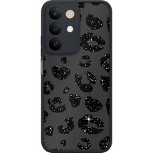 BG AKSESUAR Realme C85 5g Uyumlu Siyahleopar Desenli Kamera Korumalı Darbelere Dayanıklı Kılıf