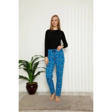 MTM My The Mall Giyim Kadın Pamuklu Alt Pijama Saks