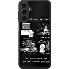 BG AKSESUAR Samsung Galaxy A16 Uyumlu Sakinlik Desenli Kamera Korumalı Darbelere Dayanıklı Kılıf