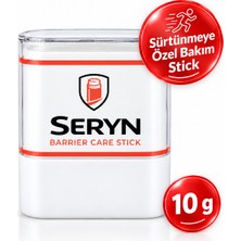 Seryn Barrier Stick – Sürtünmeye Özel Cilt Bakım Stick – Iç Bacak, Ayak ve Sürtünmeye Maruz Kalan Bölgeler Için – Kokusuz, Vegan Formül