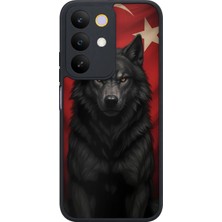 BG AKSESUAR Realme C85 5g Uyumlu Uluma Desenli Kamera Korumalı Darbelere Dayanıklı Kılıf
