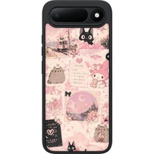 BG AKSESUAR Tecno Spark 50 5g Uyumlu Sanrio Desenli Kamera Korumalı Darbelere Dayanıklı Kılıf
