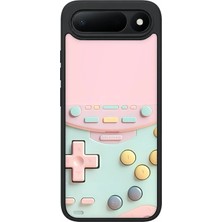 BG AKSESUAR Tecno Spark 50 5g Uyumlu Gamepad Desenli Kamera Korumalı Darbelere Dayanıklı Kılıf