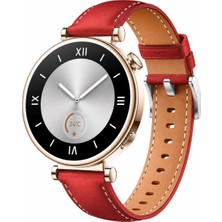MMP Shop Huawei Watch Gt4 / GT5 / GT6 / GT7 41MM Uyumlu Yüksek Kalite Pu Deri Dikiş Detaylı Kordon