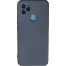 Gm 21 Kılıf Nano Içi Kadife Silikon - Gri