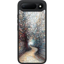 BG AKSESUAR Tecno Spark 50 5g Uyumlu Ağaç Desenli Kamera Korumalı Darbelere Dayanıklı Kılıf