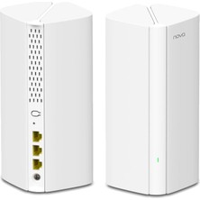 Kahveci Elektronik Store Nova Wifi 6 Mesh AX3000 Nova MX12 (2 Paket) - Tüm Ev Wifi 6 Mesh Sistemi - 460M² Wifi Kapsamı - Kolay Kurulum - Wifi Yönlendirici Tekrarlayıcı Değiştirme