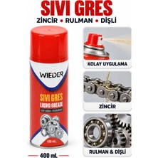Bigohobi Sıvı Gres Sprey 400 ml – Zincir, Rulman ve Dişli Yağlayıcı