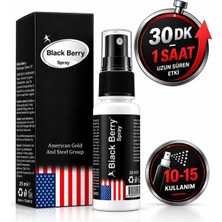 BlackBerry Erkekler Için Geciktirici Sprey Uzun Süre Performans Etkili Karanfil Yağlı  25 ml