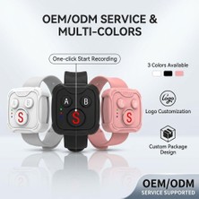 Kahveci Elektronik Store Aksiyon Kamera Bluetooth Kumandası Bilek Kayışlı, Djı Action 4/5 Pro/6, Gopro Hero 9/10/11/12/13 ve INSTA360 X3/x4/x5 ile Uyumlu, Type-C Şarjlı Uzaktan KONTROL,120MAH, D10