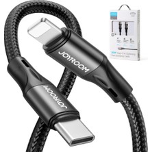 Joyroom 2 Metre S-2024N1 Pd Hızlı Şarj ve Data Kablosu Type-C To Lightning 20W