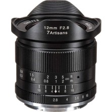 Kahveci Elektronik Store Sony E Mount Için Fotoelektrik 12MM F/2.8 Lens