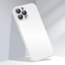 Miscase Iphone 14 Buzlu Ag Glass Telefon Kılıfı&kılıf