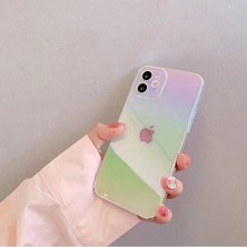 Miscase Iphone 14 Pro Gökkuşağı Rainbow Telefon Kılıfı