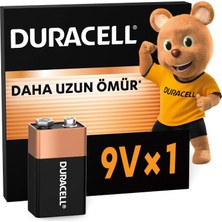 Kahveci Elektronik Store Basıc Alkalin 9V Pil (1'li Paket)
