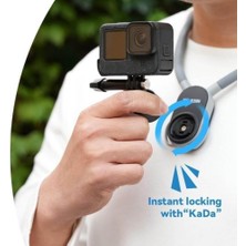 Kahveci Elektronik Store U Shape Neck Holder 2.0 | Aksiyon Kameralar Için Boyun Askısı