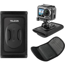 Kahveci Elektronik Store Backpack Strap Mount – Telesin GP-BPM-003 Gopro, Djı Osmo Action, INSTA360 ile Uyumlu Aksiyon Kamera Sırt Çantası Askı Aparatı