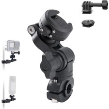 Kahveci Elektronik Store Caplock Dikiz Aynası Montajı, INSTA360 Ace Pro 2/x4/x3 Için Alüminyum Alaşımlı Braket, Hero 13/12/osmo Cep/eylem 5 Pro/4/3 Aksiyon Kamera Aksesuarları Için 1/4 "vidalı 360 ° Top Kafası