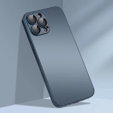 Miscase Iphone 14 Mat Elektro Cam Telefon Kılıfı
