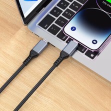 Kahveci Elektronik Store Go-Des GD-UC639 Type-C To Lightning Pd Hızlı Şarj Kablosu 27W 3m iPhone 14 ve Öncesi Modeller ile Uyumlu