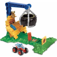 Hot Wheels Monster Trucks Arenada Rhinomite Mücadelesi HTP18