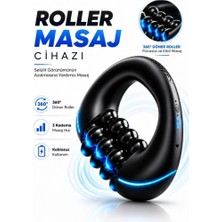 Raylax 360° Döner Roller Masaj Cihazı Şarjlı 3 Kademeli Selülit Masaj Aleti Kas Gevşetici Vücut Şekillendirici Masaj Aleti