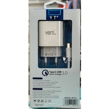 Ygt+Mi9 Quick3,0 15W Type-C Şarj Aleti