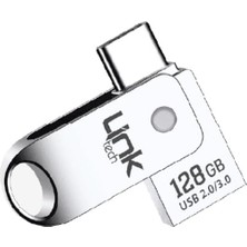 Kahveci Elektronik Store C128 Premium Dual 128GB Type-C Otg USB Bellek - USB Flash Drive