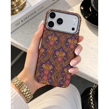 Kılıf House Iphone Uyumlu Metal Çerçeveli Prestige Karbonfiber Magsafe Destekli Kılıf