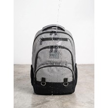 Gigi Luxe Unisex Su Geçirmez Çok Bölmeli Krinkıl Kumaş Okul Çantası Laptop Çantası