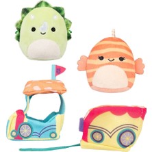 Squishmallows Micromallows 2 Figür + 2 Aksesuar Seti MM0015
