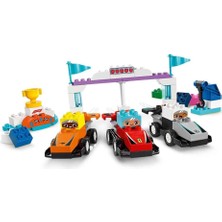 LEGO Duplo F1 Takımı Yarış Arabaları ve Sürücüler 10445