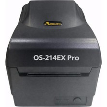 Argox OS-214EX Pro Usb, USB Host, RS232, Lan, Black, 128/128MB