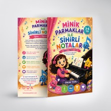 DOA Yayınları Minik Parmaklar ile Sihirli Notalar - Erkan Tekin