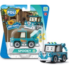 Robocar Poli Metal Araç Karakter Figürler - Spooky 83166