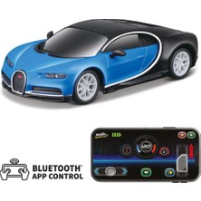 Maisto 1:41 App Control Kumandalı Metal Araba - Bugatti Chiron 20