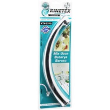Pileli Store Mix Uzun   Evye  Batarya Borusu  Süzgeçli Uç   Krom Kaplama (4887)
