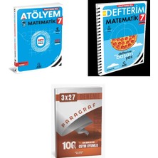2027 Arı 7 Sınıf Matemito Matematik Atölyem-Güncel Soru + Defterim Güncel Konu + Ankapade 3'lü Set